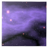 Außenraum| Lila Galaxy Keramik Tile Fliese (Vorderseite)