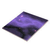 Außenraum| Lila Galaxy Keramik Tile Fliese (Seite)