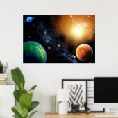 Außenraum Wandgemälde Plakatkarton Boys Schlafzimm Poster (Heimbüro)