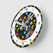Außenraumfarbe Runde Wanduhr (Winkel)