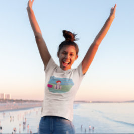 Außenschwimmer im Freien T-Shirt