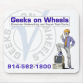 Aussenseiter auf Rädern Mousepad (Vorne)