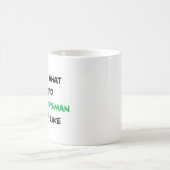 Außenseiter, begeistert kaffeetasse (Mittel)