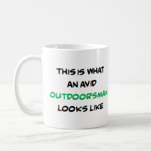 Außenseiter, begeistert kaffeetasse