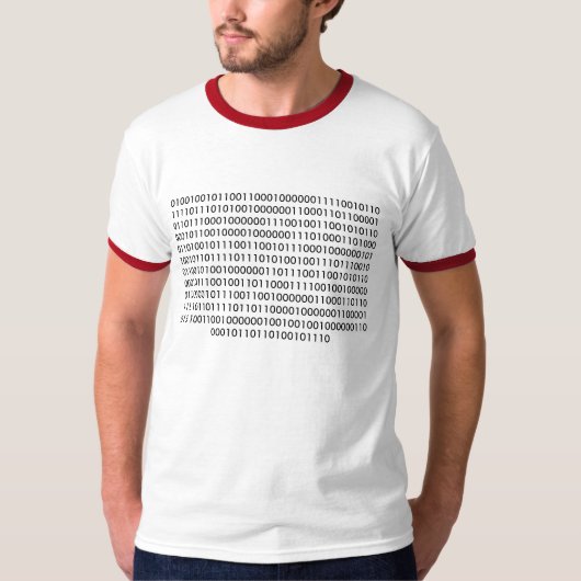 Aussenseiter-binärer Code "wenn Sie dieses lesen T-Shirt (Vorderseite)
