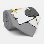 Aussenseiter-Chic Krawatte (Gerollt)