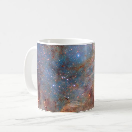 Außenseiter des Tarantula-Nebels Kaffeetasse (Vorderseite Links)