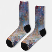Außenseiter des Tarantula-Nebels Socken (Linkes Detail)