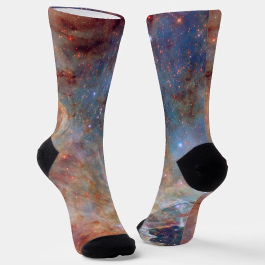 Außenseiter des Tarantula-Nebels Socken (Gewinkelt)