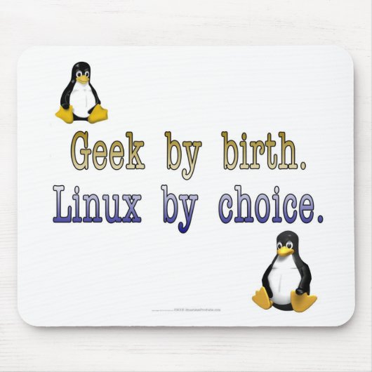Aussenseiter durch Geburt. Linux durch Wahl Mousepad (Vorne)