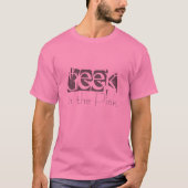 Aussenseiter im rosa lustigen rosa T-Shirt (Vorderseite)