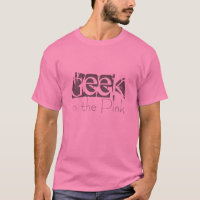 Aussenseiter im rosa lustigen rosa T-Shirt