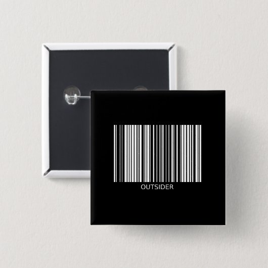 Außenseiter-Knopf Button (Vorne & Hinten)