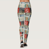 Außenseiter-Künstler Leggings (Rückseite)
