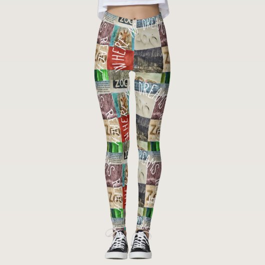 Außenseiter-Künstler Leggings (Vorderseite)