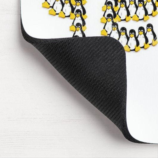 Aussenseiter Linuxs Tux Mousepad (Ecke)