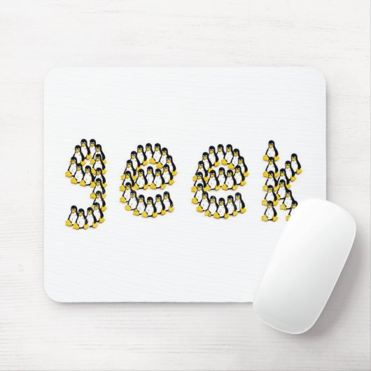 Aussenseiter Linuxs Tux Mousepad (Mit Mouse)