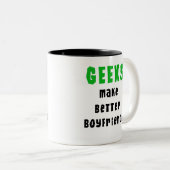 Aussenseiter machen bessere Freunde Zweifarbige Tasse (VorderseiteRechts)
