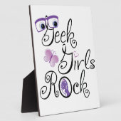 Aussenseiter-Mädchen-Felsen Fotoplatte (Seite)