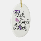 Aussenseiter-Mädchen-Felsen Keramik Ornament (Rechts)