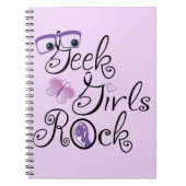 Aussenseiter-Mädchen-Felsen Notizblock (Vorderseite)