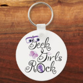 Aussenseiter-Mädchen-Felsen Schlüsselanhänger (Vorderseite)