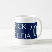 Außenseiter-/Sarahcuda '08 Kaffee-Tasse Kaffeetasse (VorderseiteRechts)