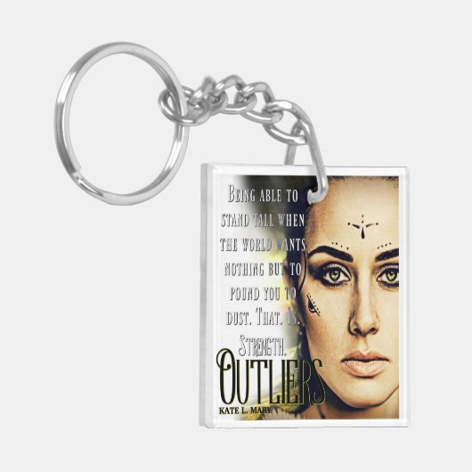 Außenseiter-Schlüsselanhänger Schlüsselanhänger (Vorderseite links)