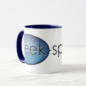 Aussenseiter-Speak-Logo-Tasse Tasse (Vorderseite Links)