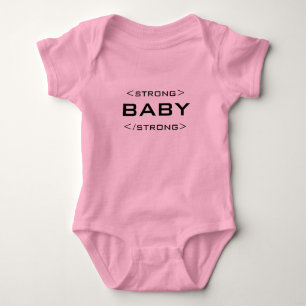 Aussenseiter-starker Baby Strampler