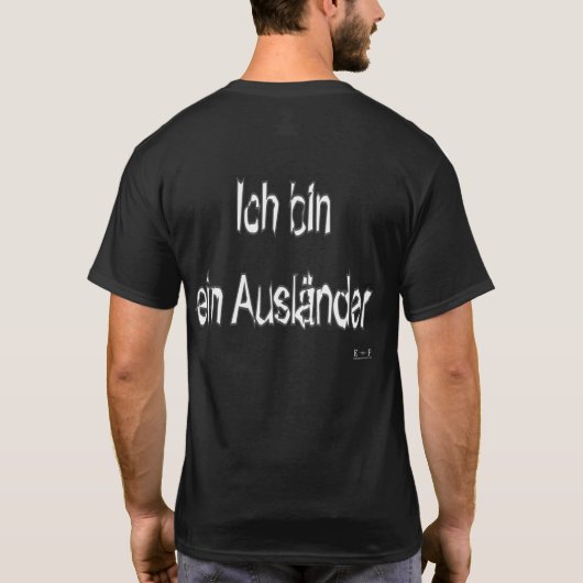 Außenseiter-T - Shirt (Rückseite)