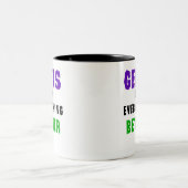 Aussenseiter tun alles besser zweifarbige tasse (Mittel)