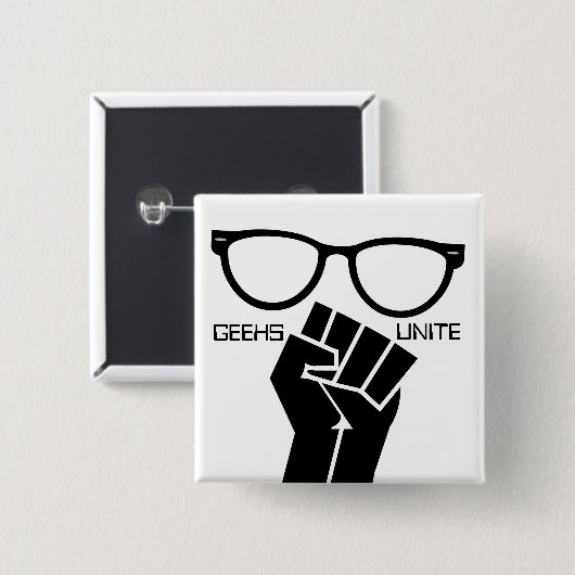 Aussenseiter vereinigen! Knopf Button (Vorne & Hinten)