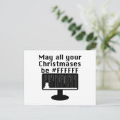 Aussenseiter-Weihnachtspostkarte Feiertagspostkarte (Stehend Vorderseite)