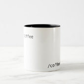 Aussenseiterkaffee Zweifarbige Tasse (Mittel)