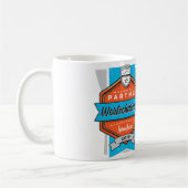 Außenseiterregions-Freiwillig-Partner-Kaffee-Tasse Kaffeetasse (Links)