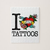 Außentemperatur-Entwurf der Tätowierungen der Puzzle (Vertikal)