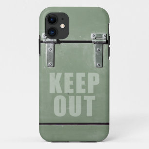 Außentür aus Metall behalten Case-Mate iPhone Hülle
