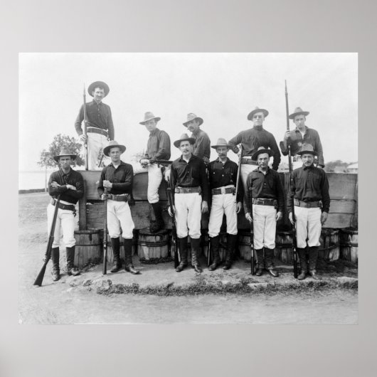 Außenwache, Cavite, Philippinen: 1899 Poster (Vorne)