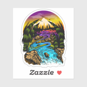 Außenwelt Aufkleber