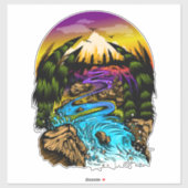 Außenwelt Aufkleber (Blatt)