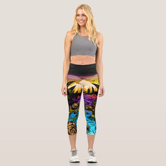 Außenwelt Capri Leggings (Vorderseite)