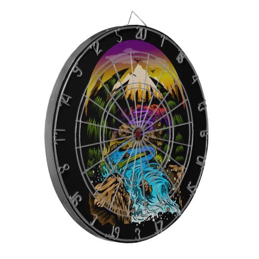 Außenwelt Dartscheibe (Vorderseite Links)