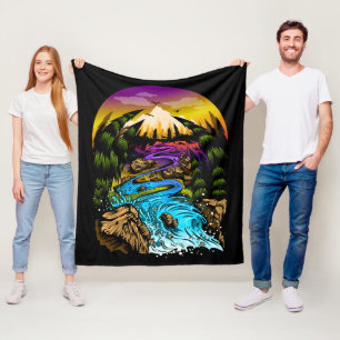 Außenwelt Fleecedecke