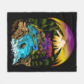 Außenwelt Fleecedecke (Vorderseite (Horizontal))