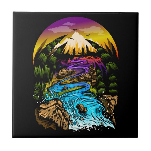 Außenwelt Fliese (Vorderseite)