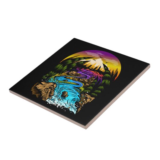 Außenwelt Fliese (Seite)