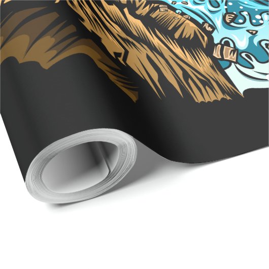 Außenwelt Geschenkpapier (Rolleneckpunkt)