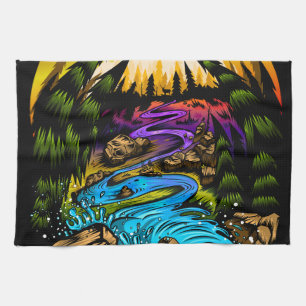 Außenwelt Geschirrtuch