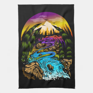 Außenwelt Geschirrtuch